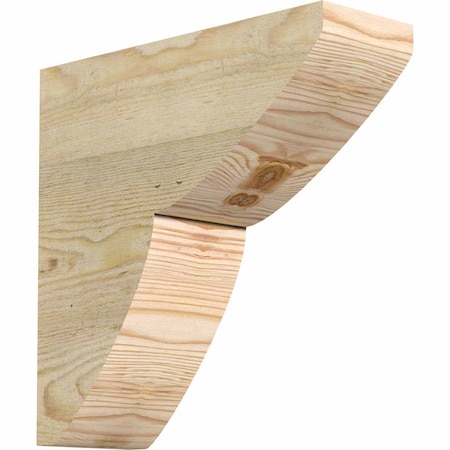 Ekena Millwork Crestline Rough Sawn Rafter Tail, Douglas Fir, 4"W x 12"H x 12"L RFT04X12X12CRE00RDF